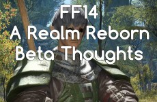 PS4 A Realm Reborn Final Fantasy 14 Beta thoughts